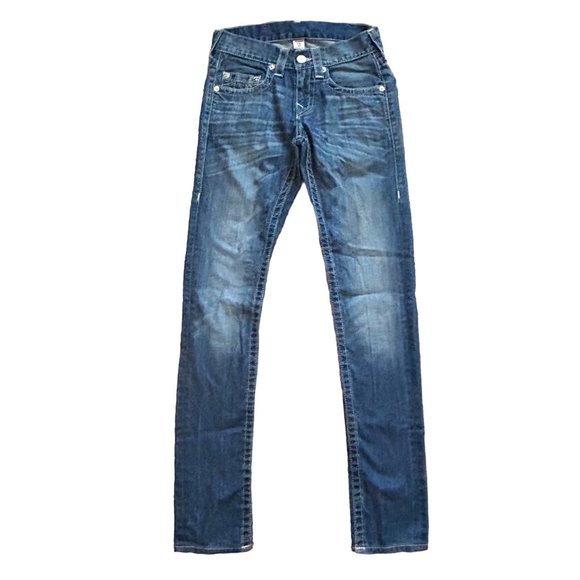 True Religion Denim - True Religion World Tour Skinny Denim Blue Jeans Size 27